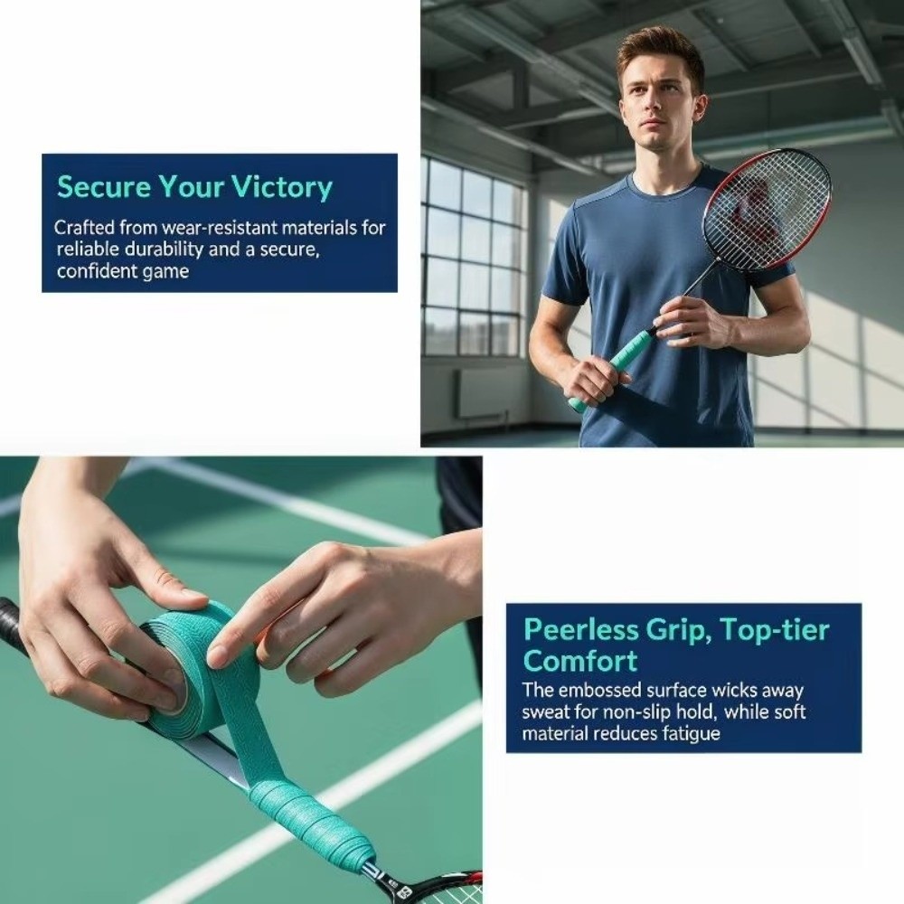 Впитывающая пот лента для обмо – обзор и цена Badminton Materi